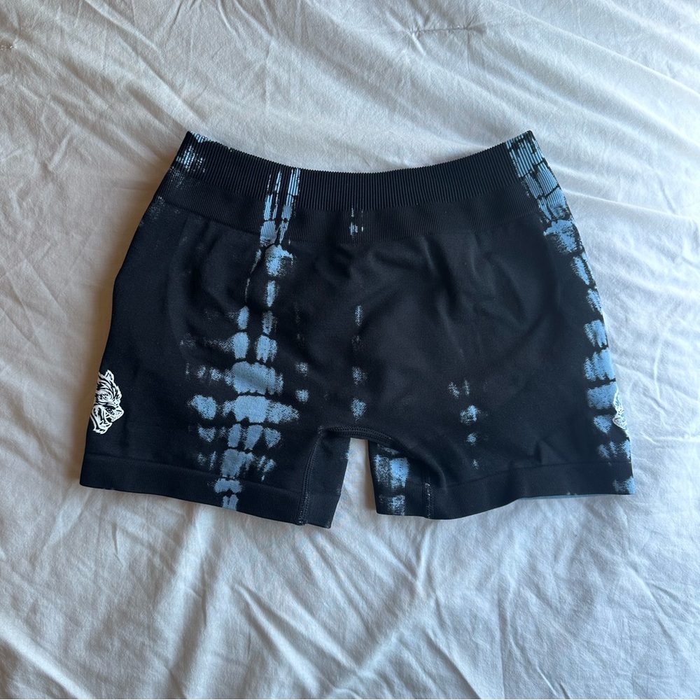 Darc Sport Katya Blue Serpent Shorts